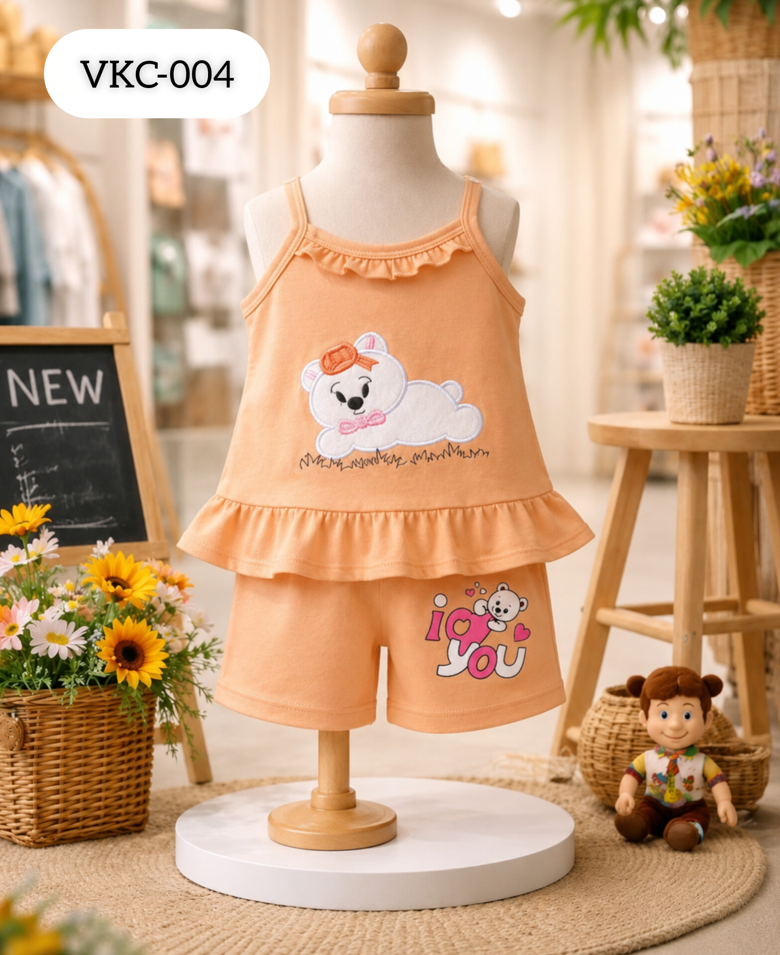 Baby Girl Frock with Shorts